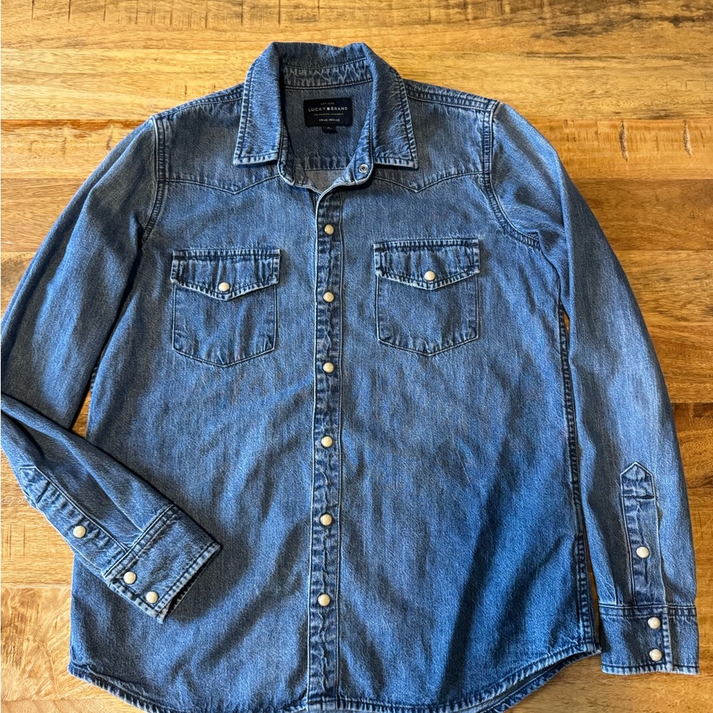 Lucky Brand Indigo Denim Shirt